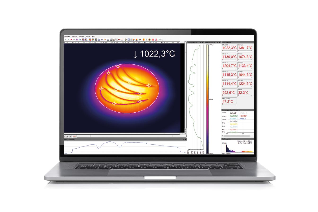 Pix Connect is free software that can be used to operate a wide range of Optris non-contact temperature products